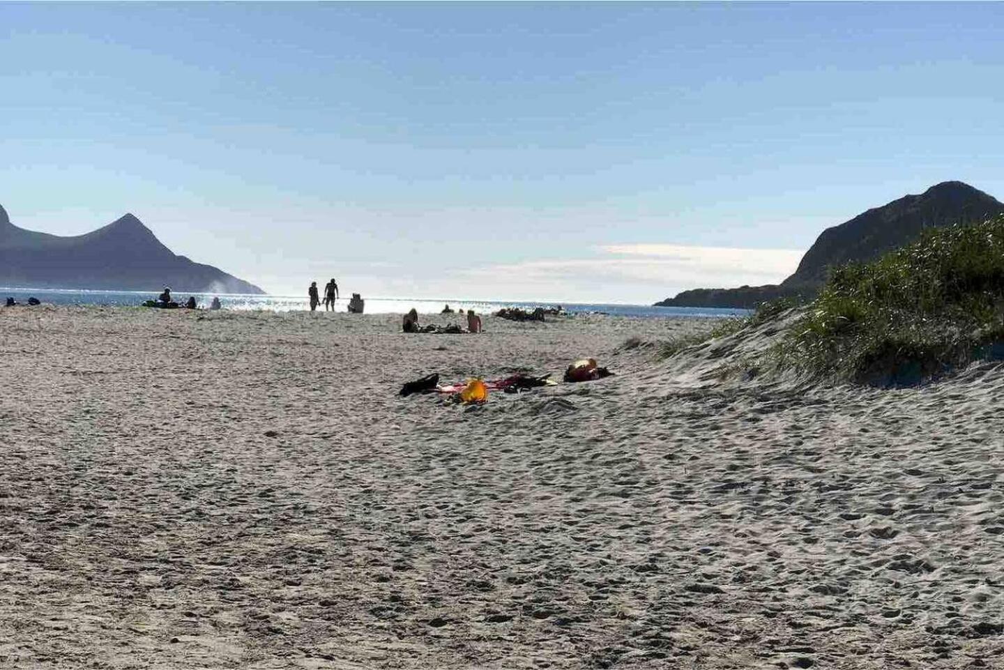 Haukland Beach House Leknes Exterior photo