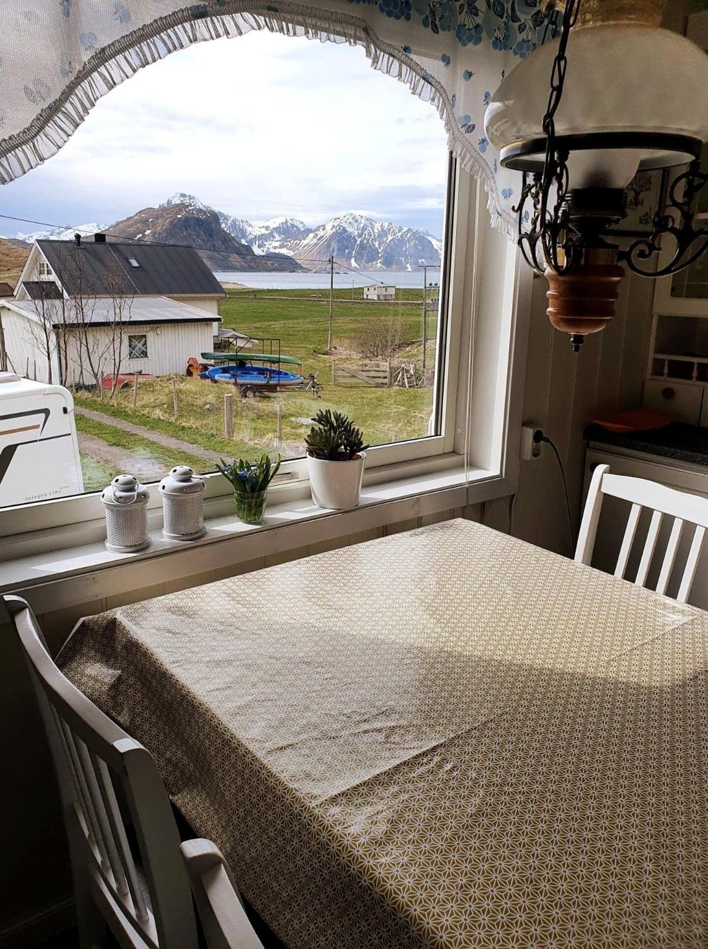 Haukland Beach House Leknes Exterior photo